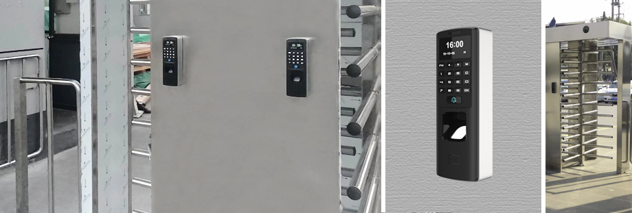 M7戶(hù)外POE供電指紋門(mén)禁機客戶(hù)案例